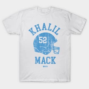 Khalil Mack Los Angeles C Helmet Font T-Shirt